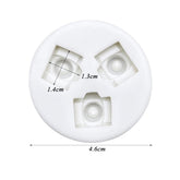 Molde Silicona Cámaras Mini x 3